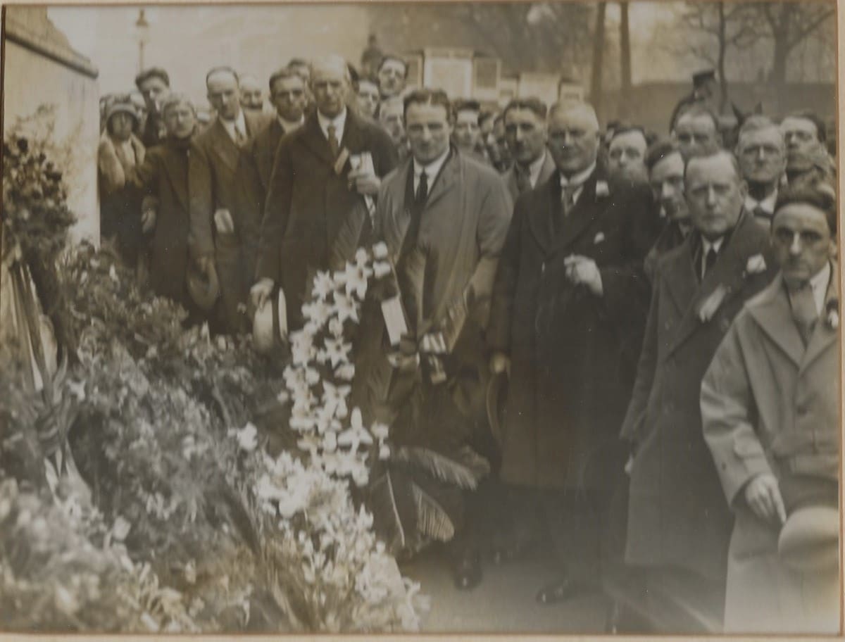 Adrian Marsh Collection - 1929 Wreath Laying